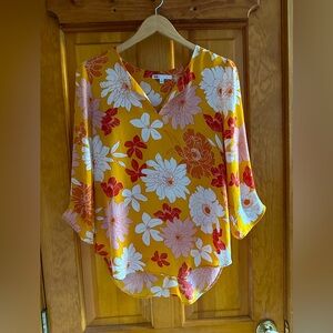 Summery Orange Blouse